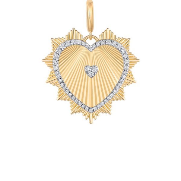 DIAMOND RADIANT HEART PENDANT