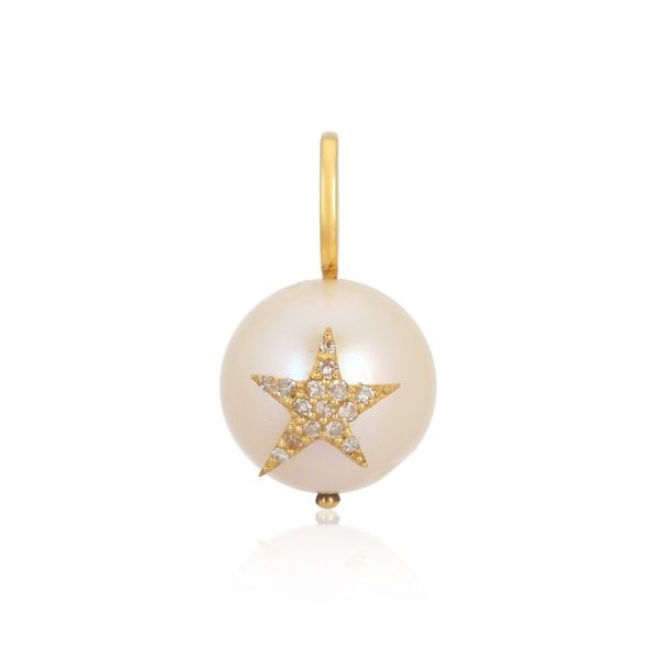 STAR WHITE PEARL PENDANT
