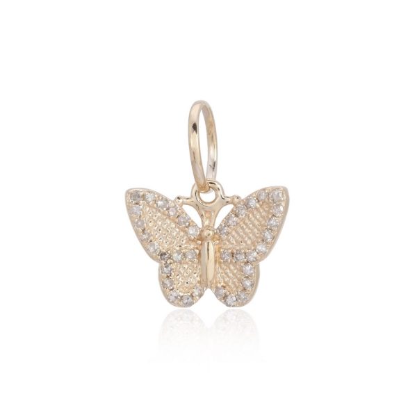 PAVÉ DIAMOND BUTTERFLY CHARM