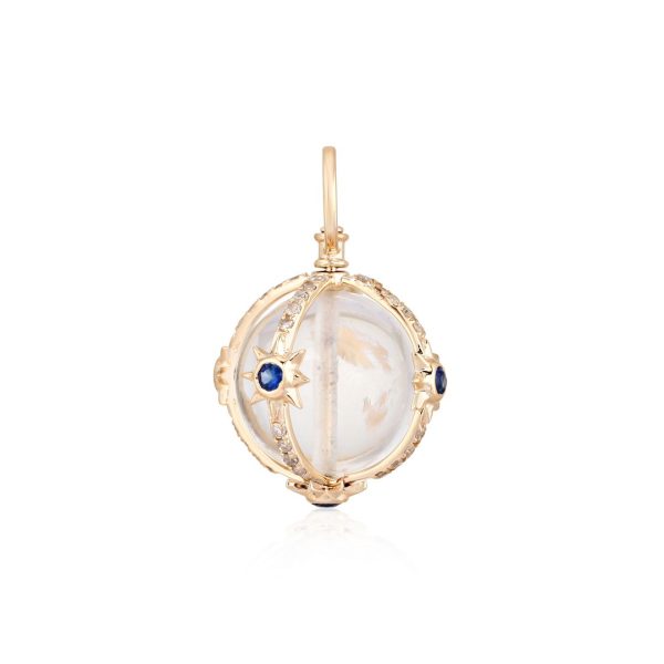 CELESTIAL QUARTZ CRYSTAL ORB