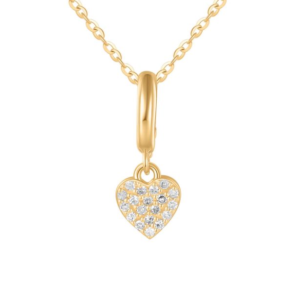 PAVÉ HEART PENDANT