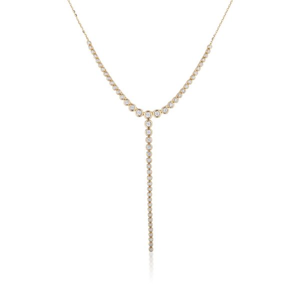 MIRACULOUS LARIAT DIAMOND NECKLACE