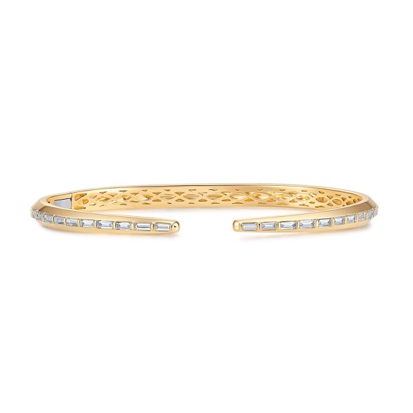 BAGUETTE TAPERED OPEN CUFF