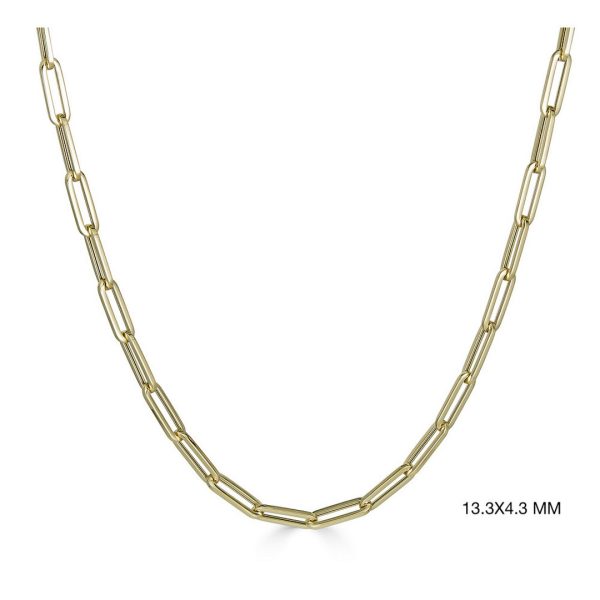 MEDIUM PLUS PAPERCLIP CHAIN