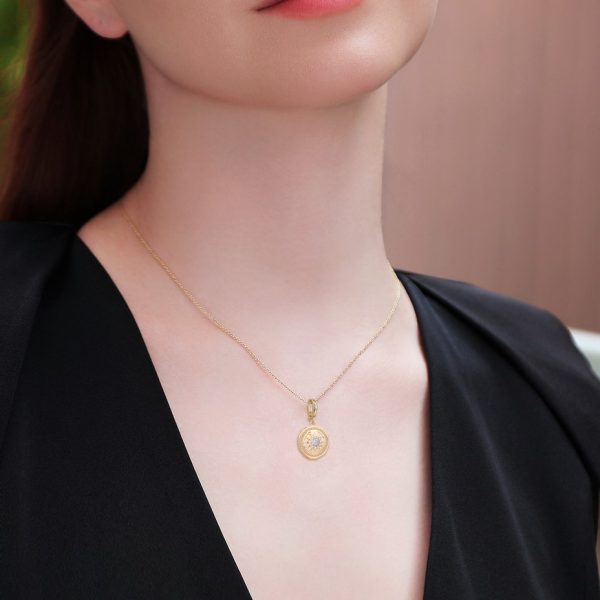 STARBURST COIN PENDANT
