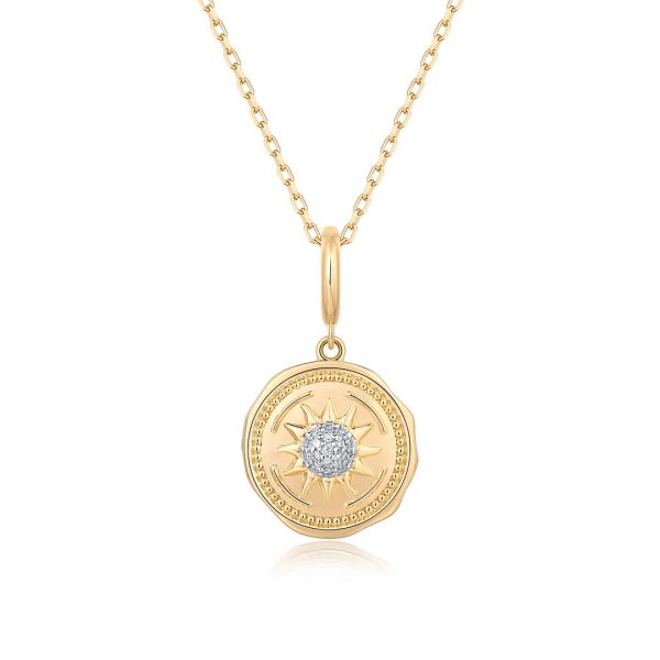 STARBURST COIN PENDANT