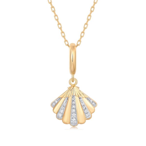 SCALLOP SHELL PENDANT