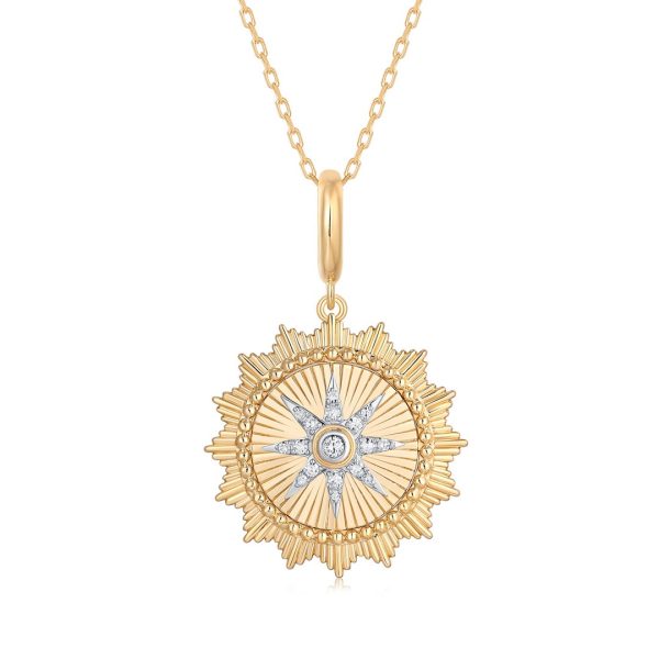 STARBURST MEDALLION PENDANT