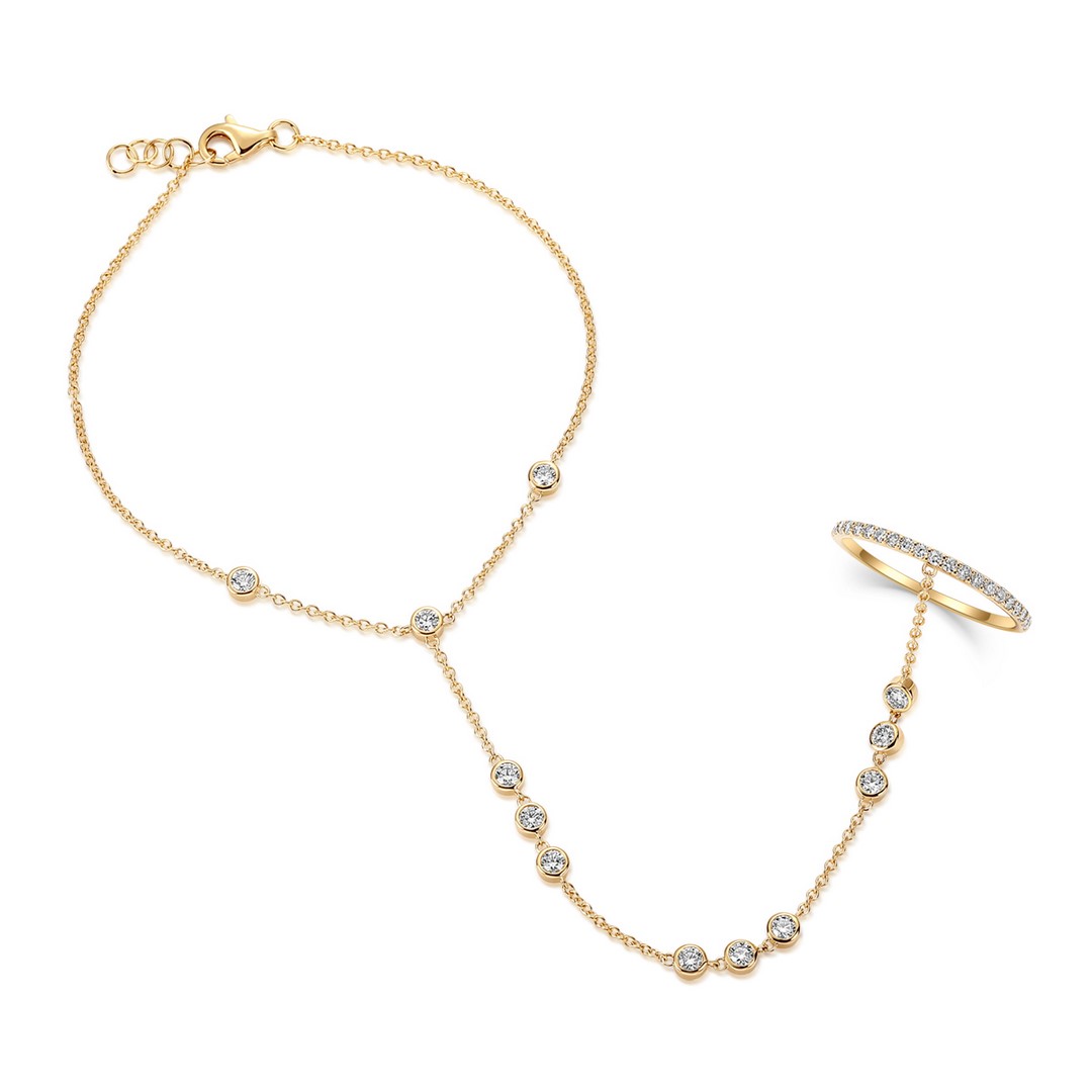 ARCH FINGER SLING BRACELET