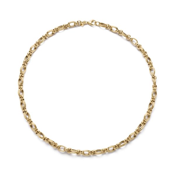 14KY OVAL DOUBLE-LOOP CHAIN