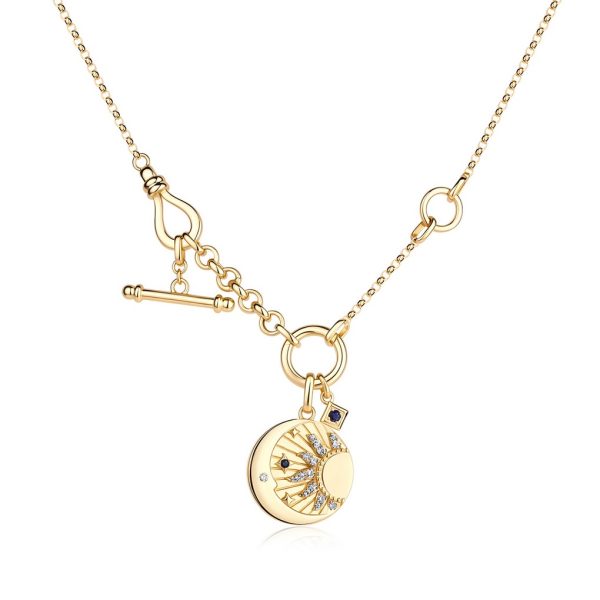 TOGGLE ECLIPSE MULTI CHARM NECKLACE