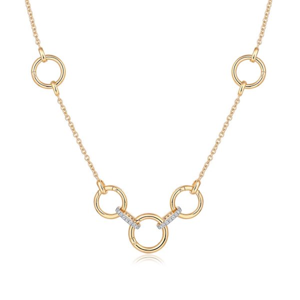 ROUND OPENABLE CLASPS NECKLACE