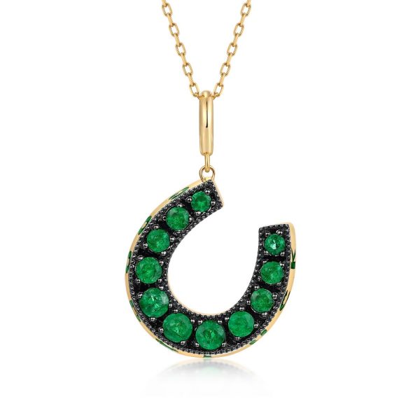 PRONG HORSESHOE GOOD LUCK CHARM
